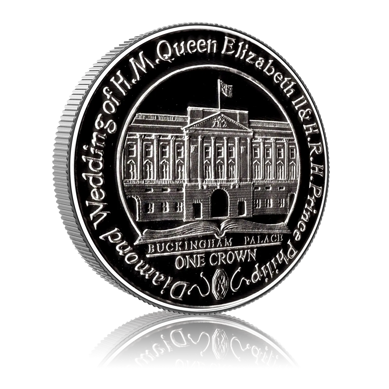 Silver Proof One Crown Falkland Islands  (2007) 4